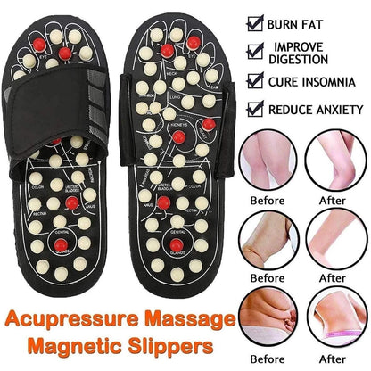 Father's Day 60% OFF-🔥 Foot Massage Slippers, Foot Acupuncture Shoes