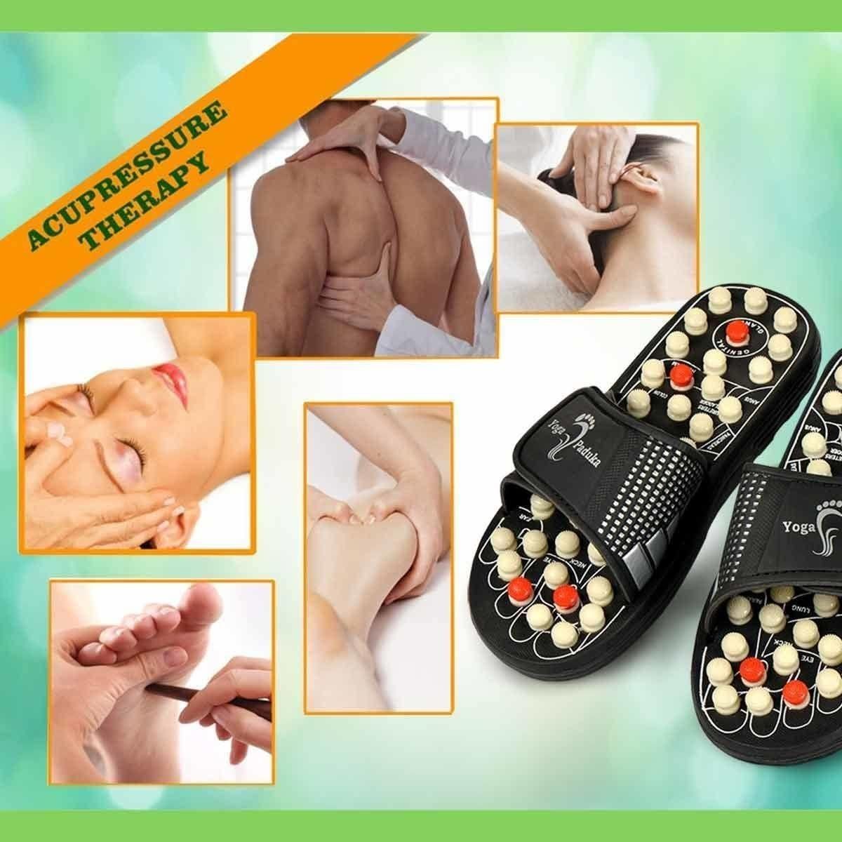 Father's Day 60% OFF-🔥 Foot Massage Slippers, Foot Acupuncture Shoes