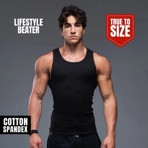 🎽🔥EKKO Lifestyle Beater - TRUE TO SIZE | Premium Ultra-Soft Cotton Fitted Tank 3 Pack