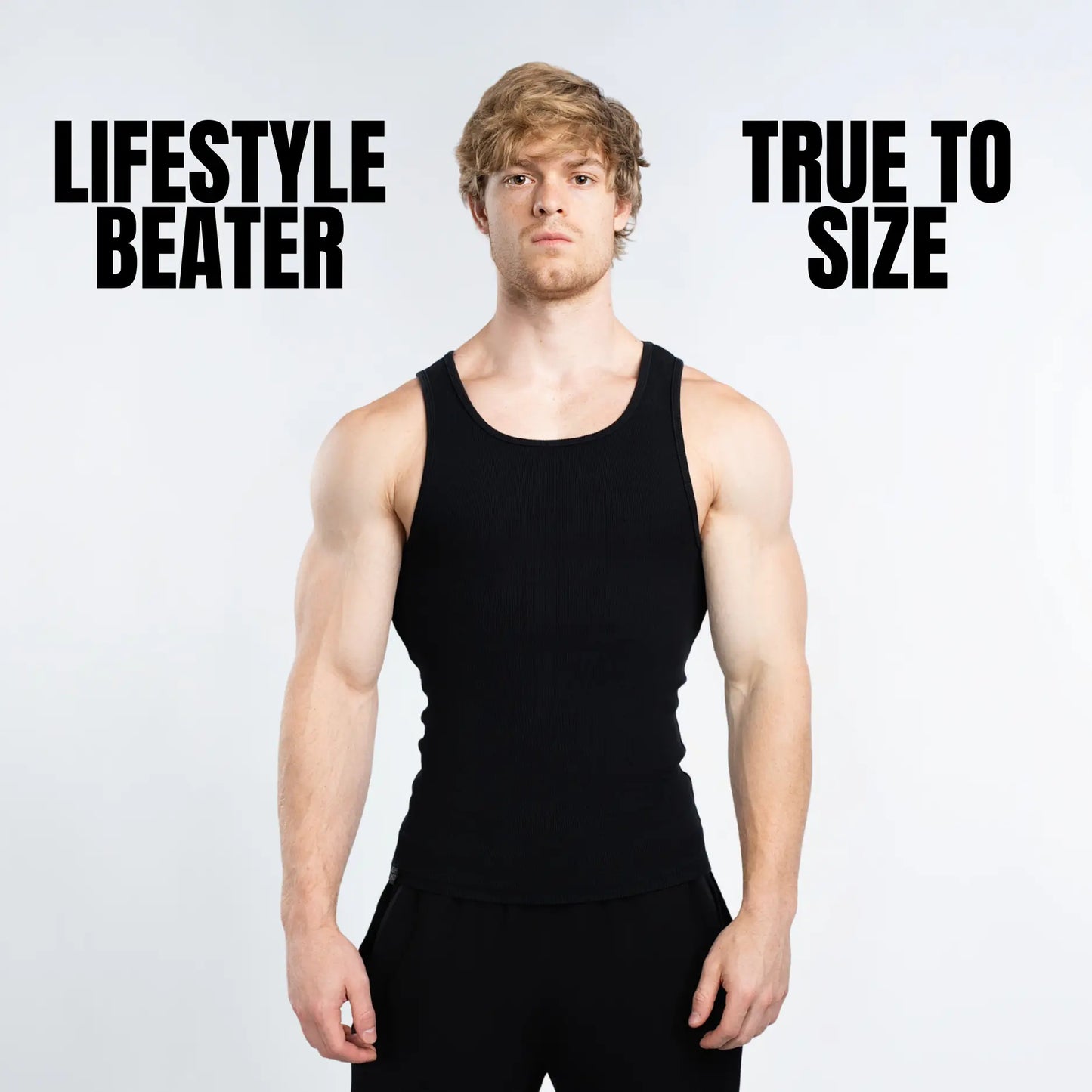 🎽🔥EKKO Lifestyle Beater - TRUE TO SIZE | Premium Ultra-Soft Cotton Fitted Tank 3 Pack