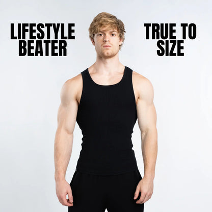 🎽🔥EKKO Lifestyle Beater - TRUE TO SIZE | Premium Ultra-Soft Cotton Fitted Tank 3 Pack