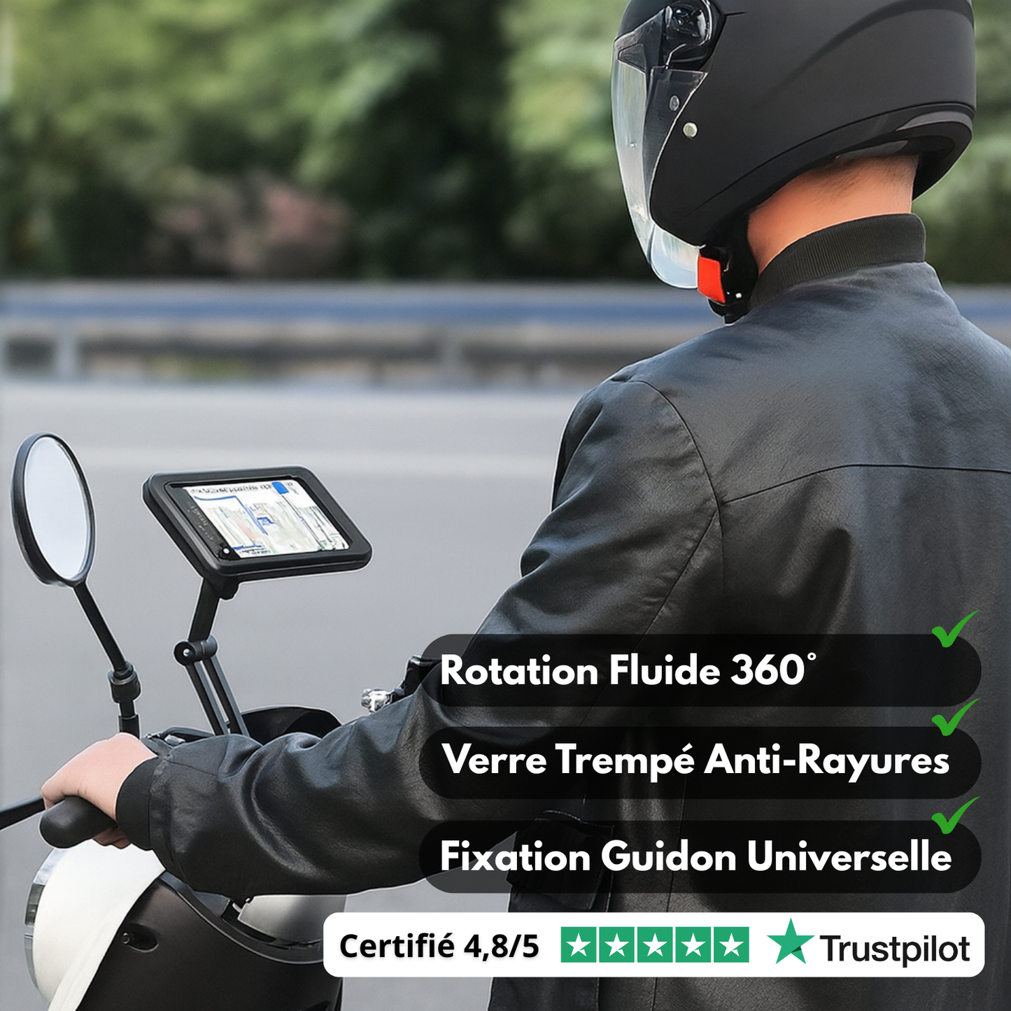 🔥Hot Sale 50% OFF🔥 Best Selling Waterproof Bike Phone Holder Universal Height