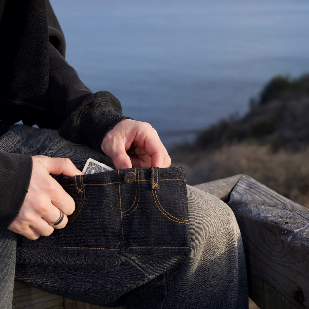 Stop carrying boring wallets. Put some pants on your cash today! 👖✨