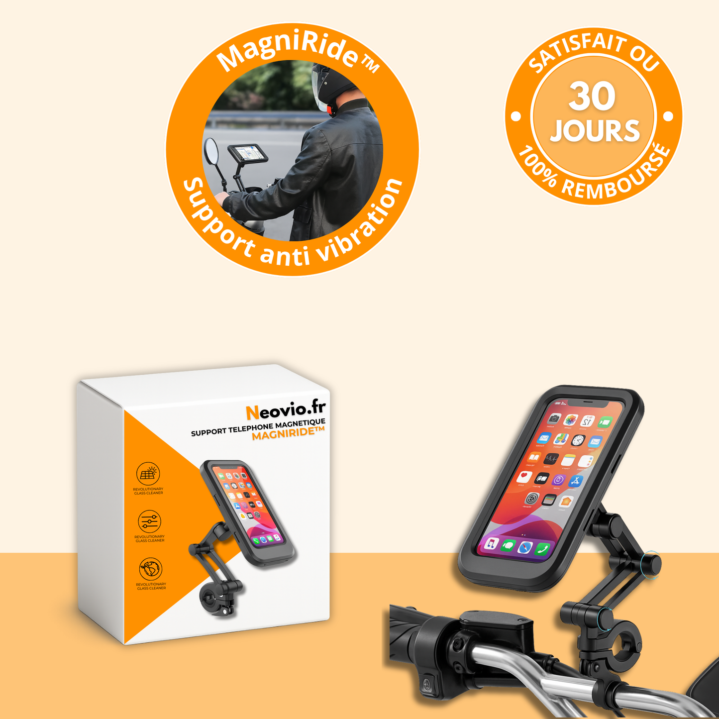 🔥Hot Sale 50% OFF🔥 Best Selling Waterproof Bike Phone Holder Universal Height