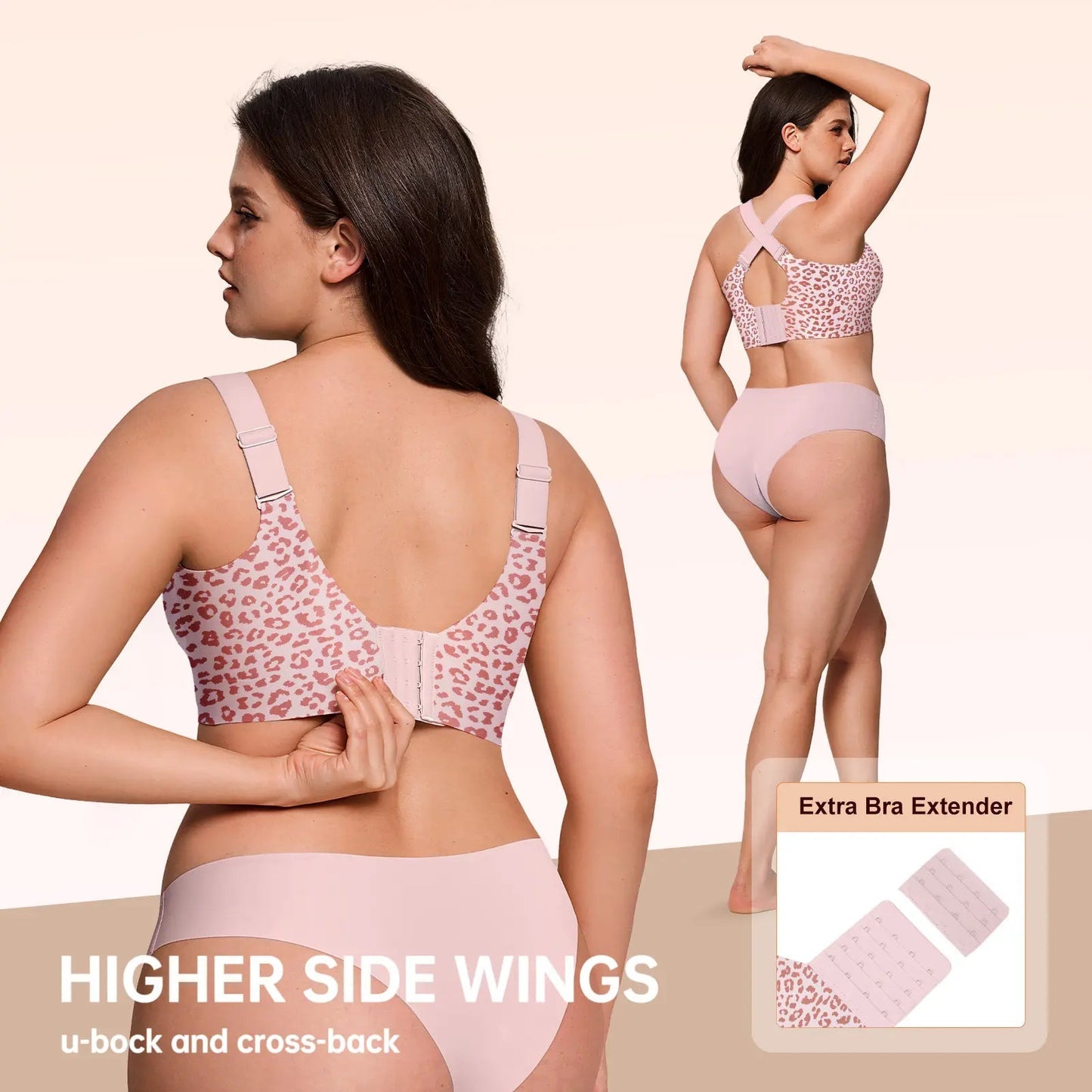 ✨LAST DAY BUY 1 GET 1 FREE🎁Jelly Wireless Bra💃 – Full Coverage, Ultra Soft & All-Day Comfort