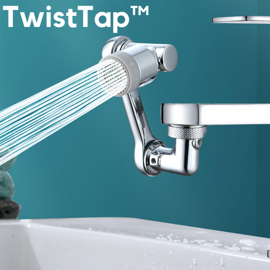 TwistTap™ - 1080-degree rotatable extension tap