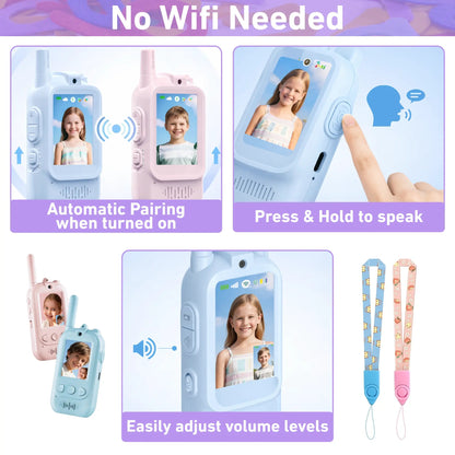Video Walkie Talkie For Kids - Stay Connected, Play Anywhere