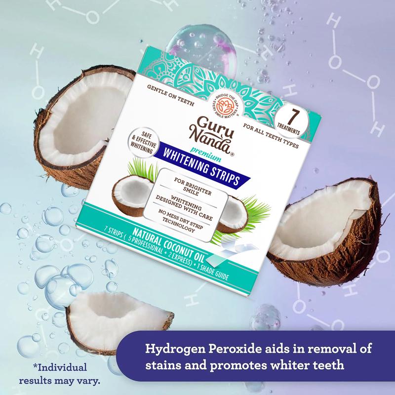 GuruNanda Teeth Whitening Strips（Currently on sale with a 30% discount.）