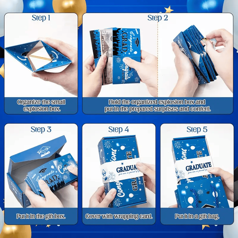 🏆Flash Sale#2026 Graduation Surprise Pop-Up Gift Box