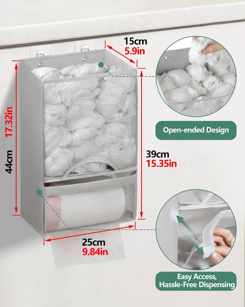 🌞 Bag Saver - Extra Large 2 in 1 Plastic Bag Holder 🌞