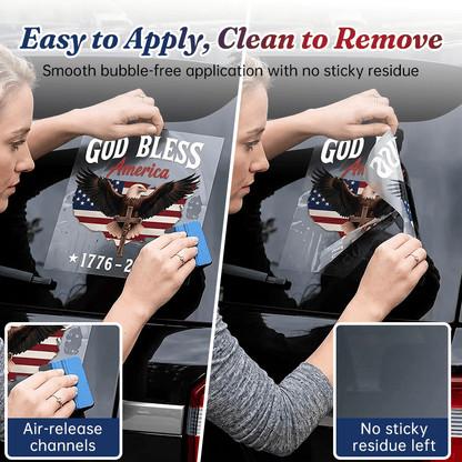 USA 250th Anniversary Decal 1776-2026