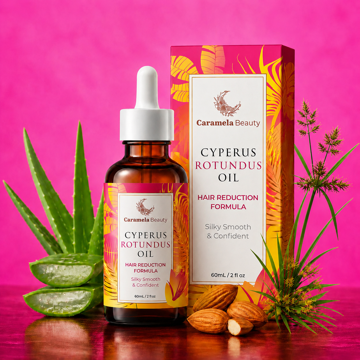 🔥HOT SALE 49% OFF 🔥 Cyperus Rotundus Oil for Natural Permanent Hair Reduction