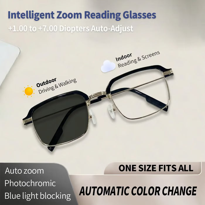 🏆Flash Sale#👓✨ Auto-Adjusting HD Reading Glasses