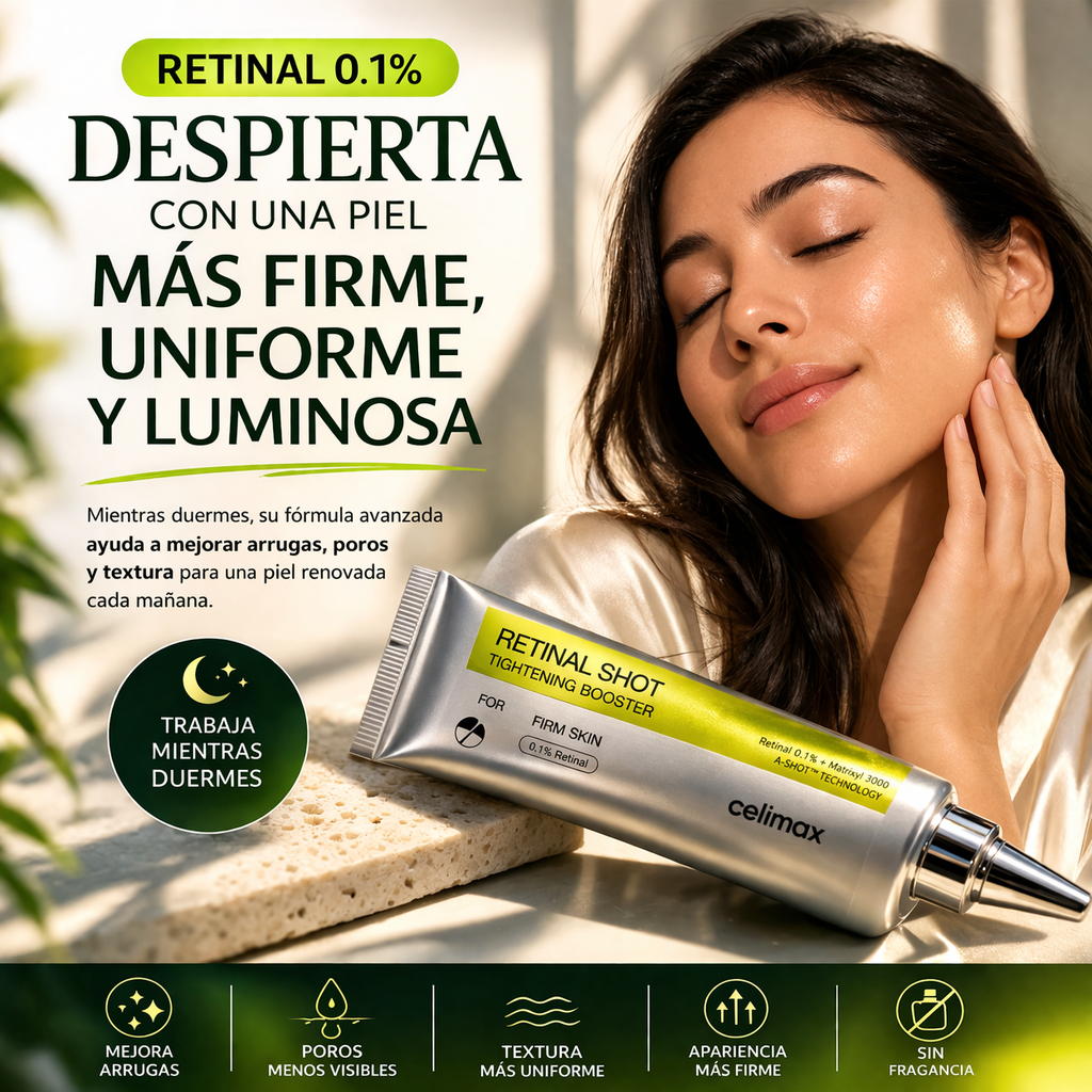 🔥Hot Sale 50% OFF🔥  Retinal Shot - Crema Facial Antiarrugas