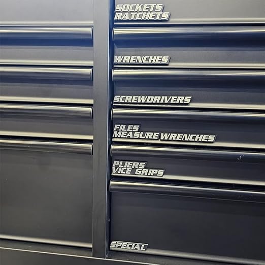 🎉🎉23 Pack of Magnetic Toolbox Labels🔩