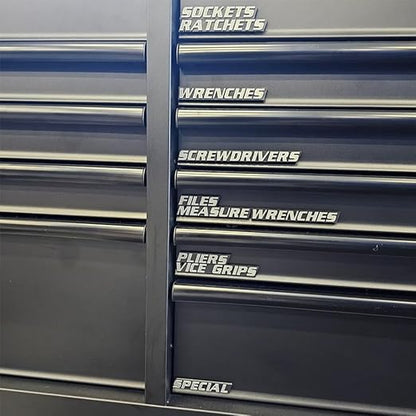 🎉🎉23 Pack of Magnetic Toolbox Labels🔩