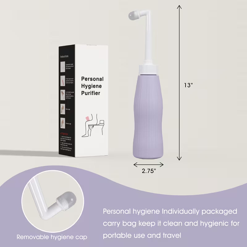🔥Hot Sale 50% OFF🔥 Portable Perineal Rinse Spray Bottle, Cleanse After Toilet, Leak Proof Seat Bath, Perfect for Postpartum Care
