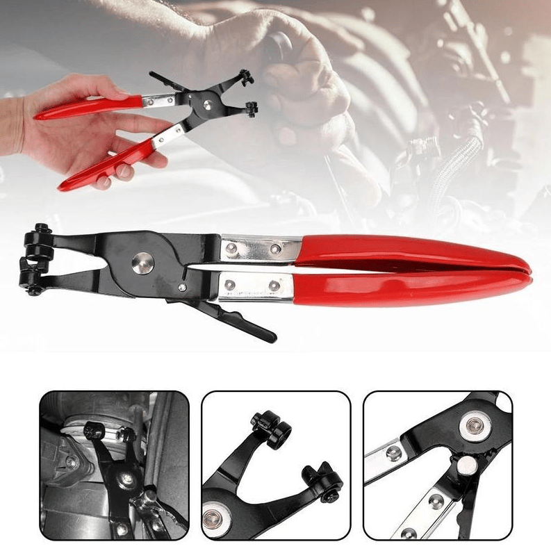 🔧 High-Carbon Steel Automotive Electrical Disconnect Pliers Kit - Multi-Function Auto Repair Removal Tools