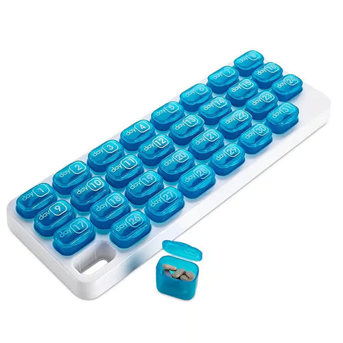 🔥Last Day Sale 60% OFF⏰💊📅 Daily 31-Day Pill Organizer Travel Case – 🔒📦