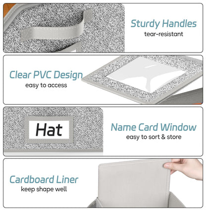 🔥Last Day 49% OFF - Stackable Hat Storage for Baseball Caps