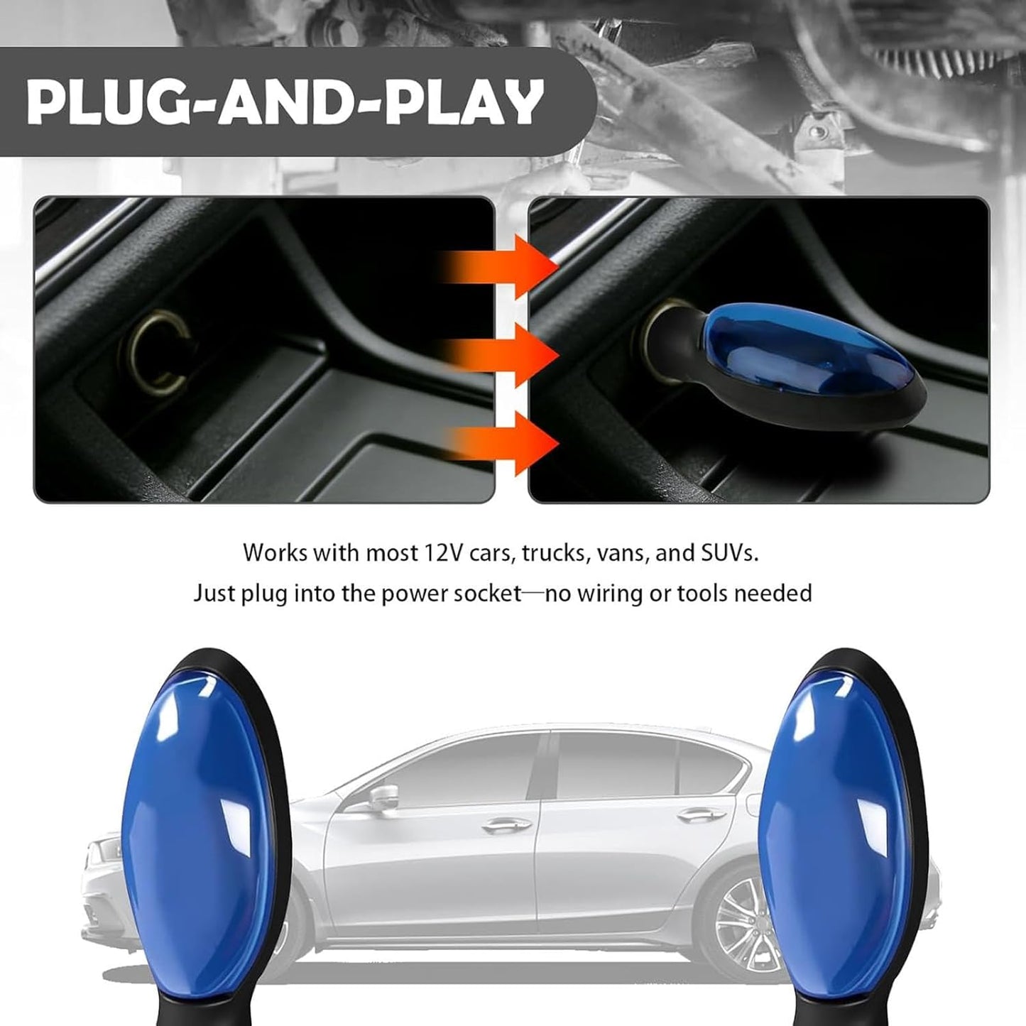 🏆Flash Sale#🔥HOT SALE 49% OFF 🔥 🚗Reduce fuel consumption – Plug-and-play fuel-saving device