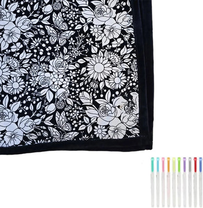 🏆Flash Sale#🔥The Attention Rebuilder-DIY Coloring Blanket