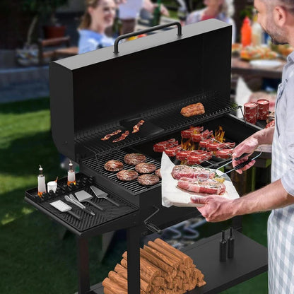🔥Last Day 49% OFF -🍖Silicone BBQ Side Shelf Mat — Keep Tools Clean & Close