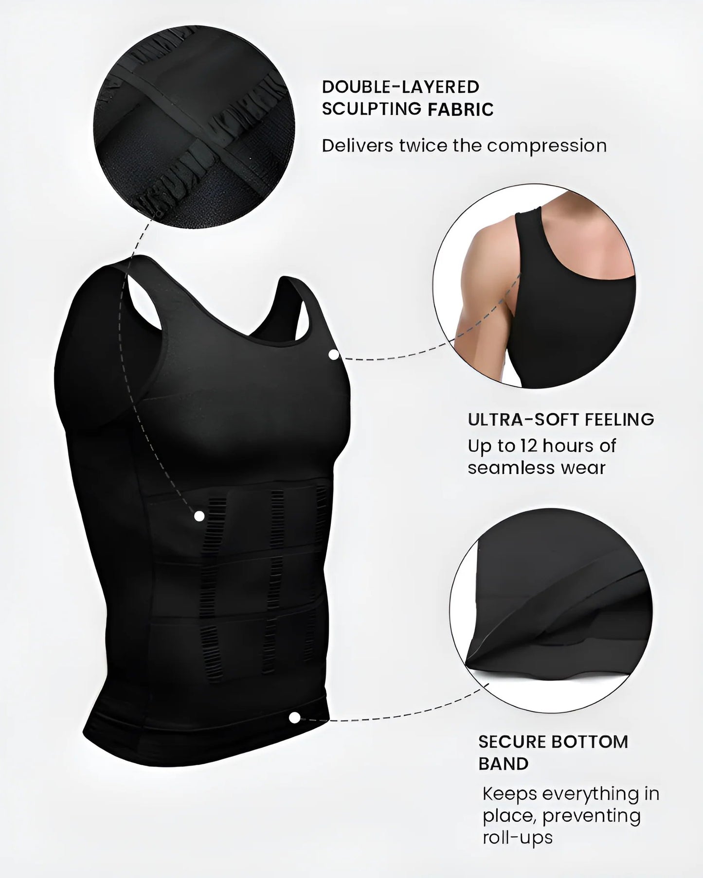 Men Shaping Vest