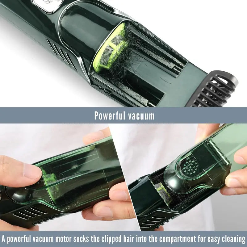 🔥Get yours 50% off today!🔥-Vacuum Beard Trimmer for Men - No-Mess Beard Trimmer That Keeps Your Sink Clean