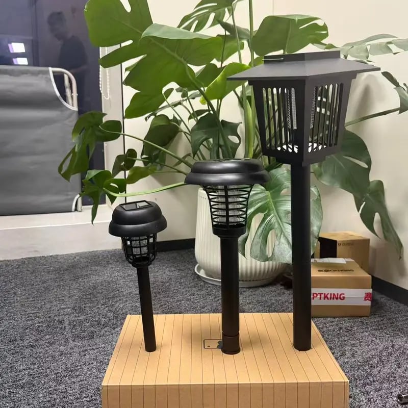 Solar Mosquito Zapper Light – Outdoor Garden Stake Lamp