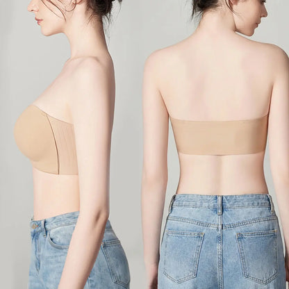 Womens Strapless Front Closure Bra