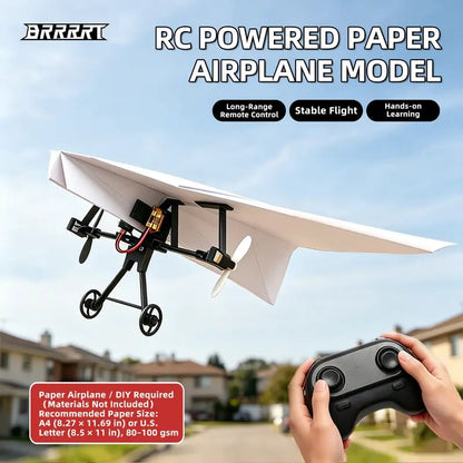 BRRRRT RC Paper Airplane Kit
