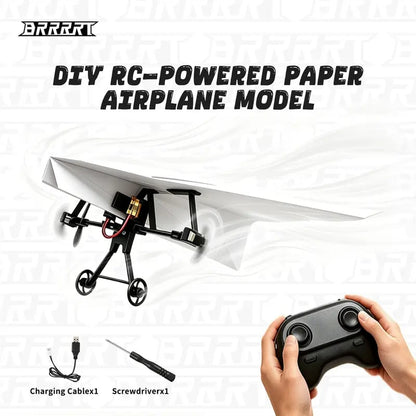 BRRRRT RC Paper Airplane Kit