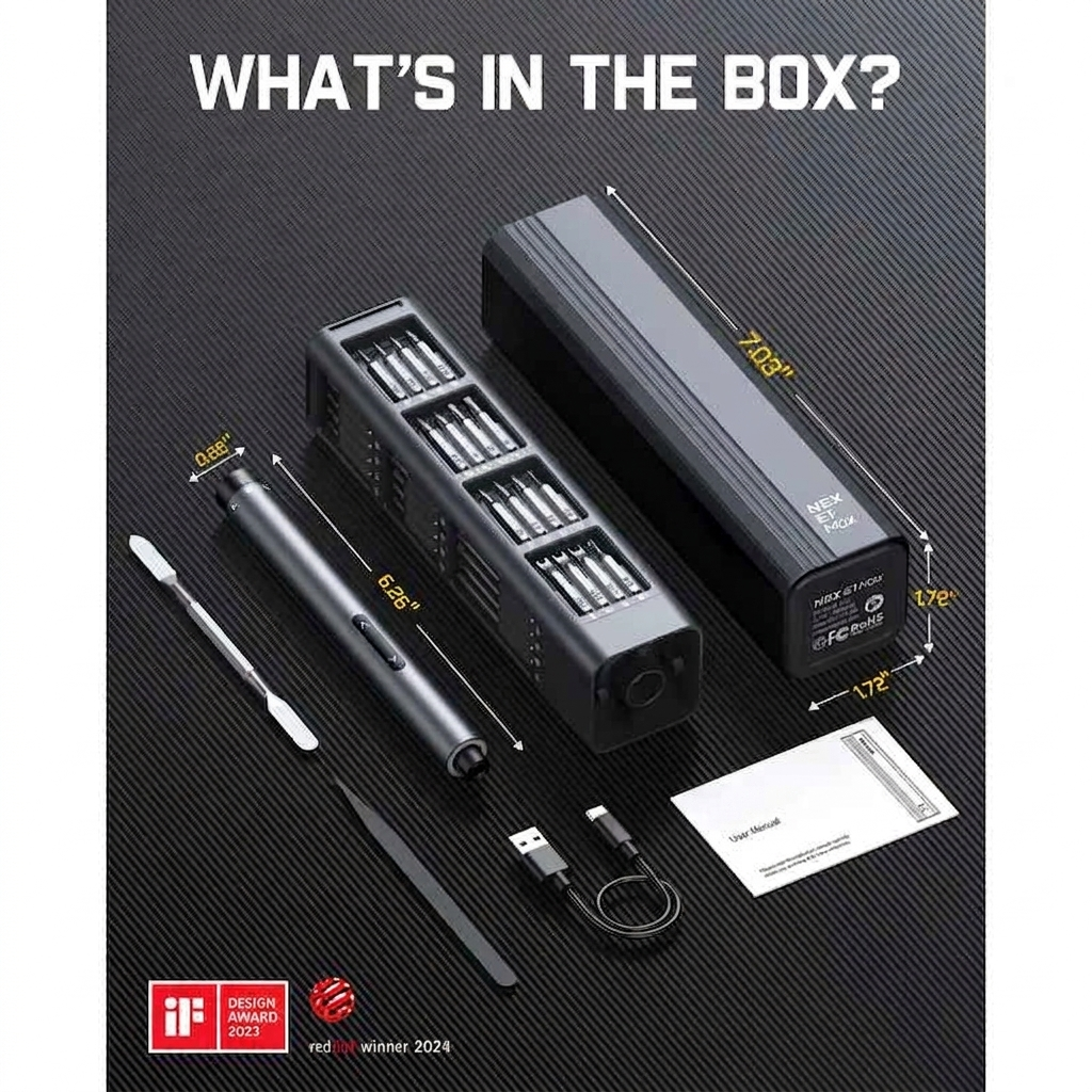 🏆Flash Sale#E1 MAX Precision Electric Screwdriver