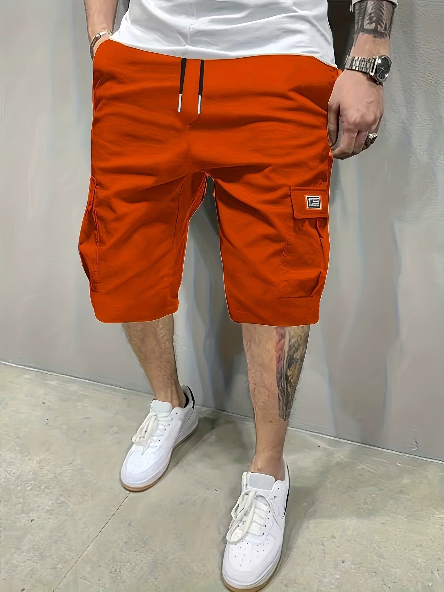 🔥LAST DAY-49% OFF💥Men's 3-Piece Fitted Matching Shorts Set