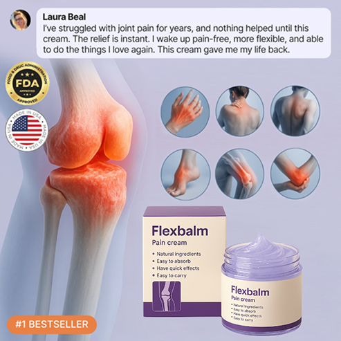 🔥🏆Flash Sale#🔥 Flexbalm Rapid Joint Pain Relief Therapy Gel