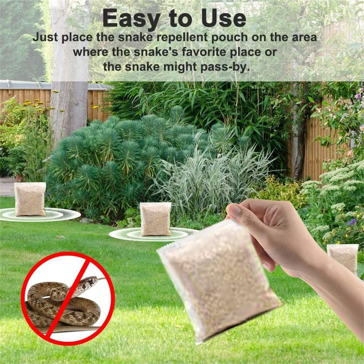 🔥Hot sale 49% off 🔥Snakes & Lizards Repellent Pouches