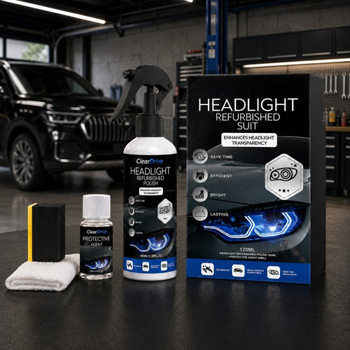 🚗 Automotive Headlamp Restoration Fluid Oxidized