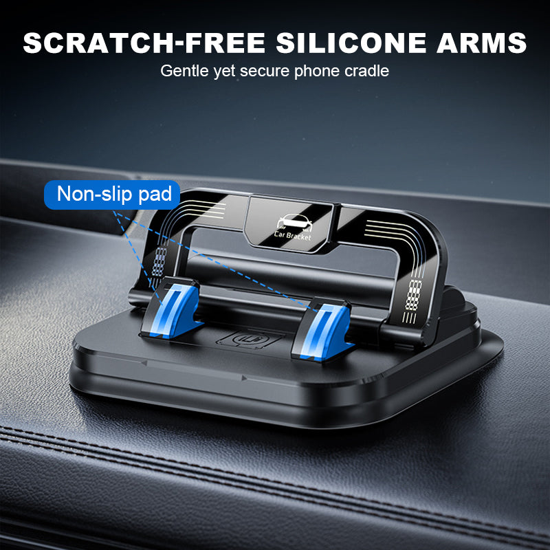 📱 50% OFF NOW! ✨ 360° rotatable, foldable mobile phone holder – universally compatible with a non-slip base for desks, cars and travel 🚗💻