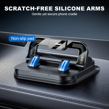 📱 50% OFF NOW! ✨ 360° rotatable, foldable mobile phone holder – universally compatible with a non-slip base for desks, cars and travel 🚗💻