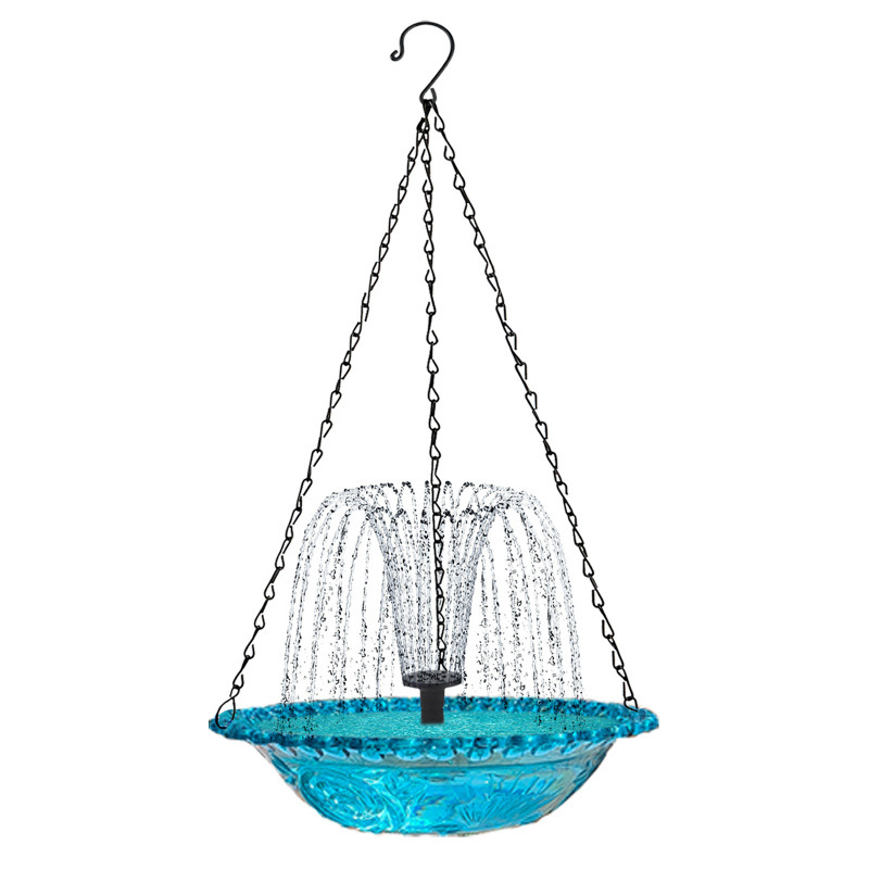 🔥Hot Sale 50% OFF🔥 ✨Hanging outdoor fountain with bird bath and feeding station⛲🐦